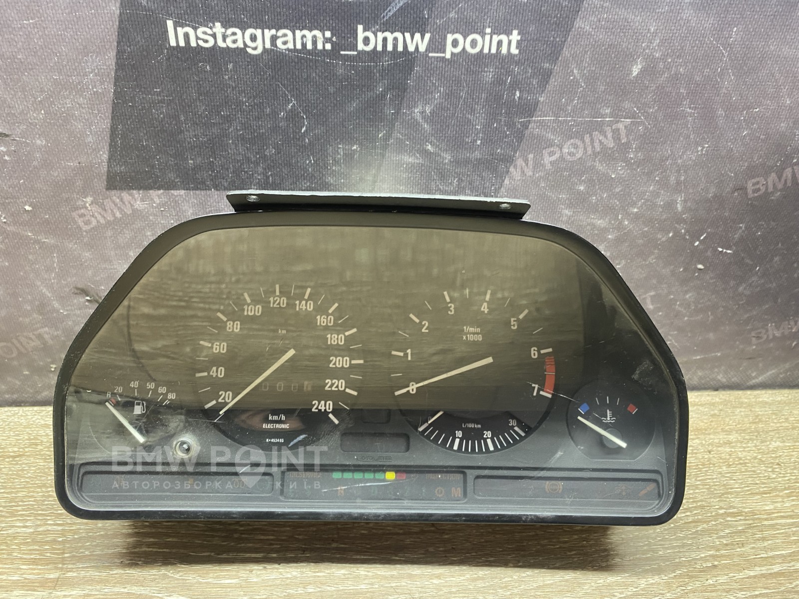 Панель приладів BMW E34 (МКПП) дизель VDO